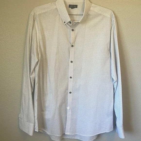 kenneth cole reaction slim fit dress shirt white Buy Men's REACTION Slim-Fit Button-Down Dress Shirt, White main image 0